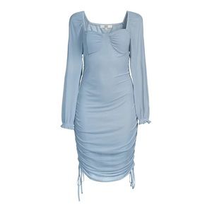 Junior's Ruched Bodycon Dress